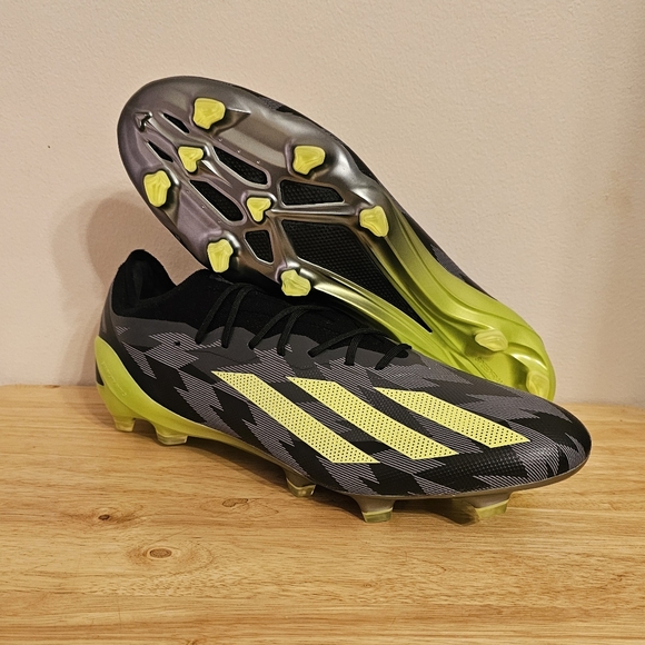 Adidas X Crazyfast Injection.1 FG Black Soccer Cleats Model IG0670 no box - Picture 7 of 15